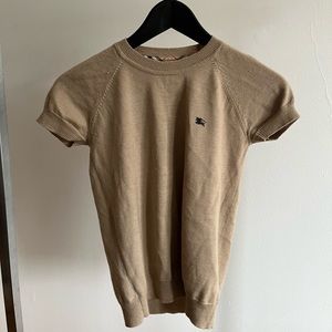 Burberry Wool Sleeveless Top